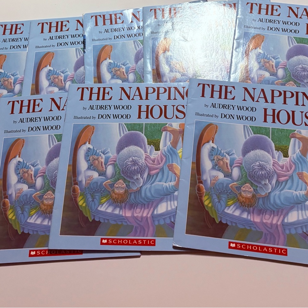 The Napping House by Audrey Wood book set of 8